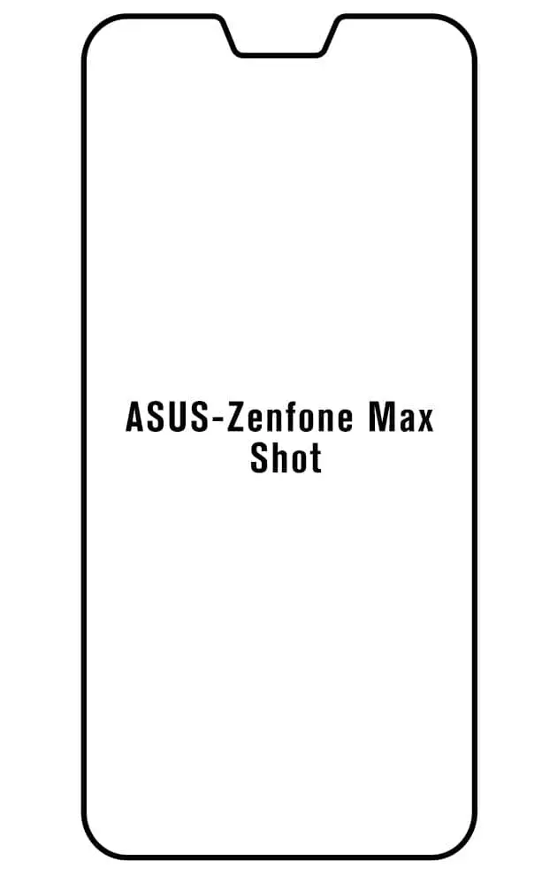 Asus Max Shot ZB634KL Přední Hydrogel ochranná fólie