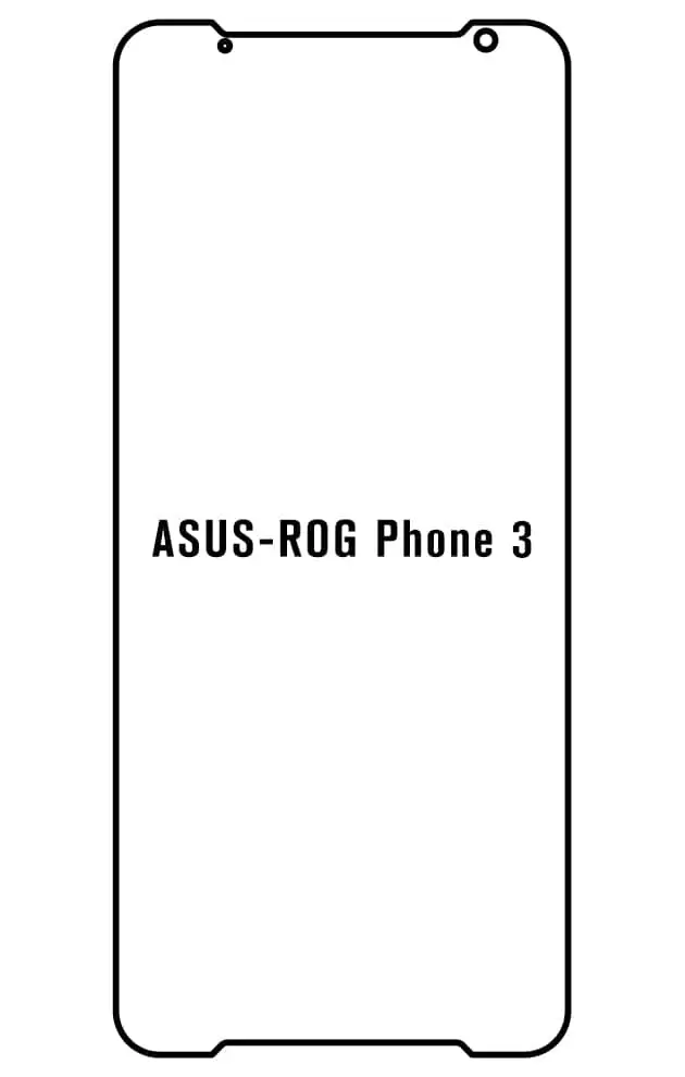 Asus ROG Phone 3 Přední Hydrogel ochranná fólie