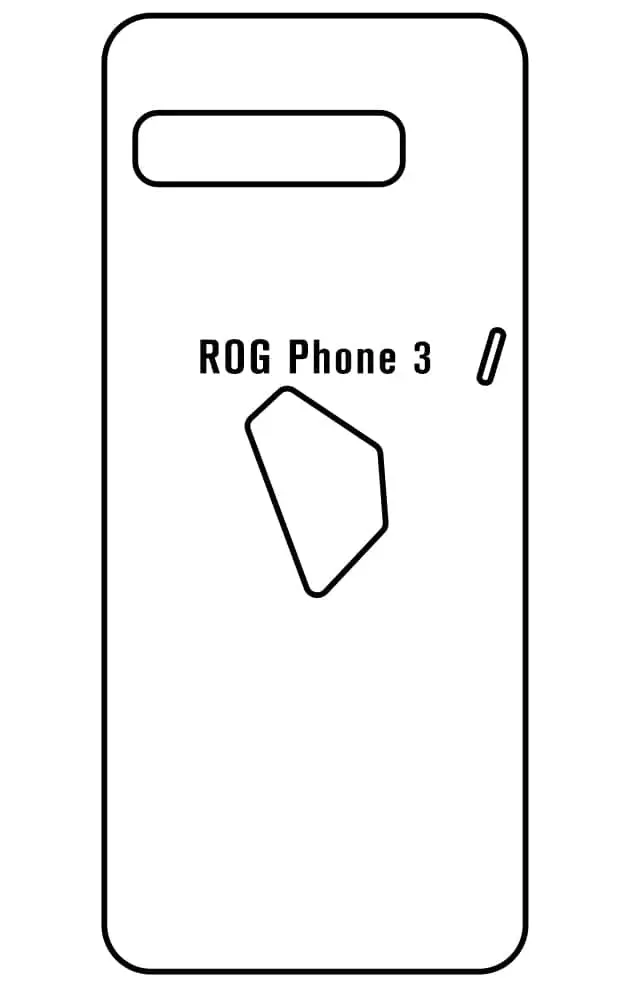 Asus ROG Phone 3 Zadní Hydrogel ochranná fólie