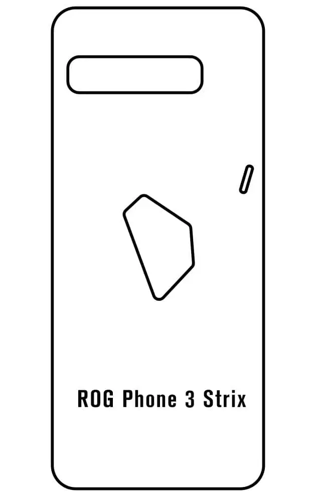 Asus ROG Phone 3 Strix Zadní Hydrogel ochranná fólie