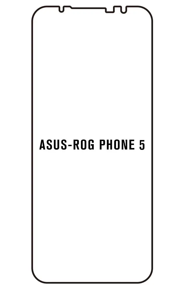 Asus ROG Phone 5 Přední Hydrogel ochranná fólie