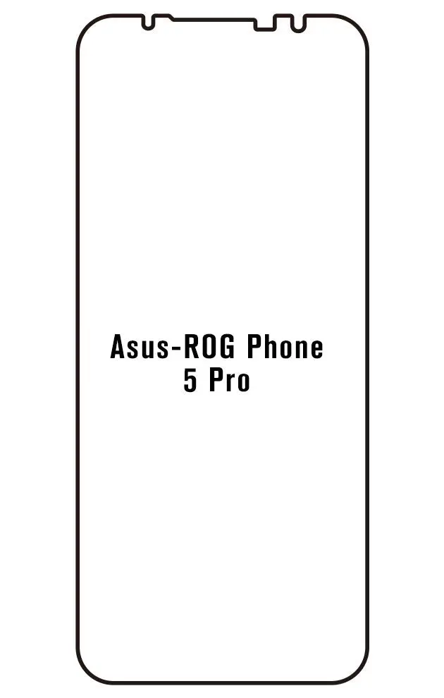 Asus ROG Phone 5 Pro Přední Hydrogel ochranná fólie