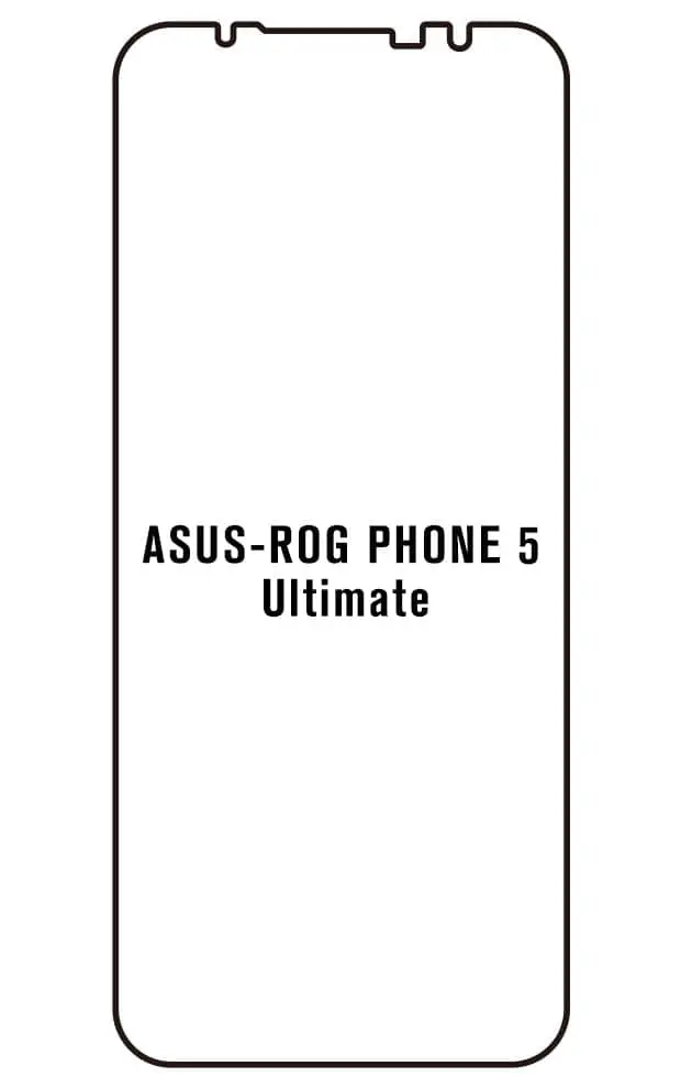 Asus ROG Phone 5 Ultimate Přední Hydrogel ochranná fólie