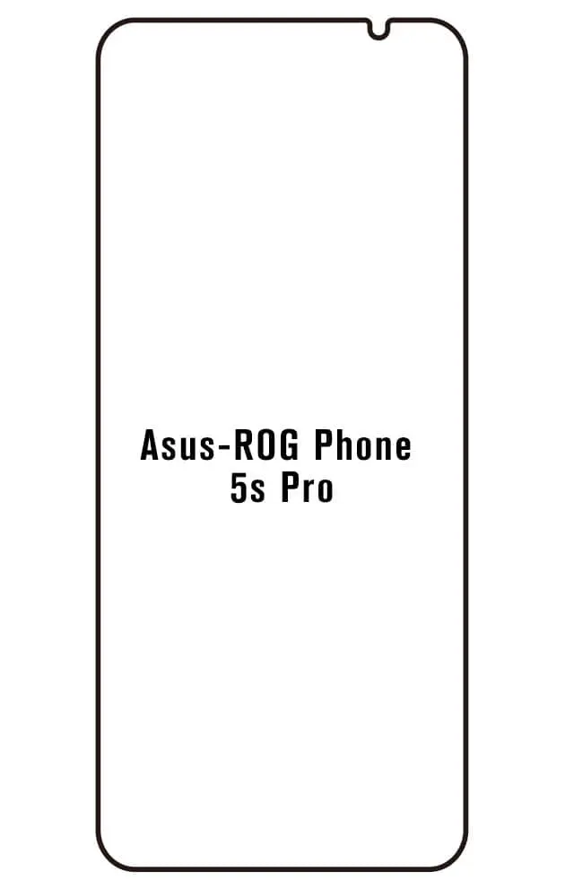 Asus ROG Phone 5s Pro Přední Hydrogel ochranná fólie