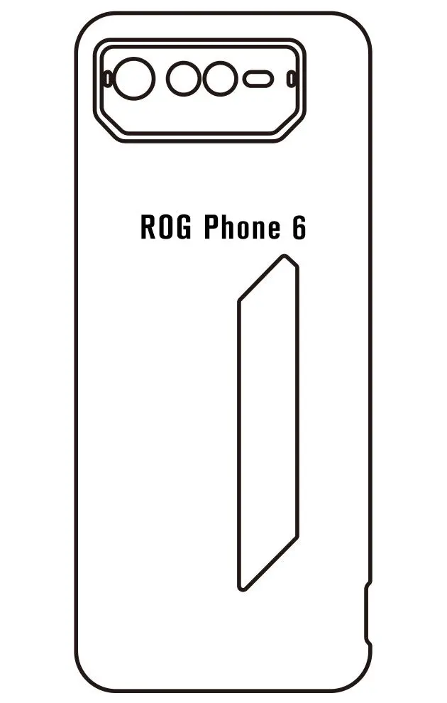 Asus ROG Phone 6 Zadní Hydrogel ochranná fólie
