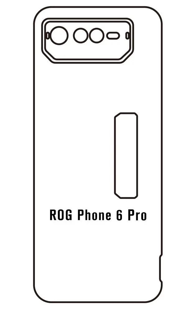 Asus ROG Phone 6 Pro Zadní Hydrogel ochranná fólie