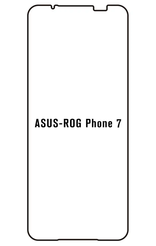 Asus ROG Phone 7 Přední Hydrogel ochranná fólie
