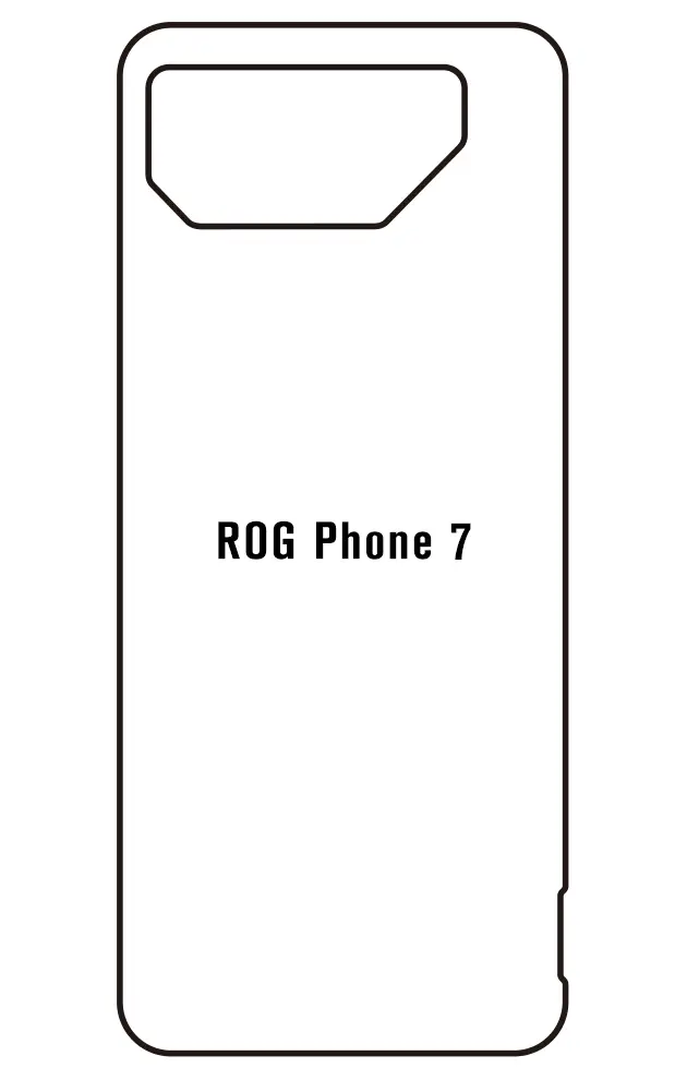 Asus ROG Phone 7 Zadní Hydrogel ochranná fólie