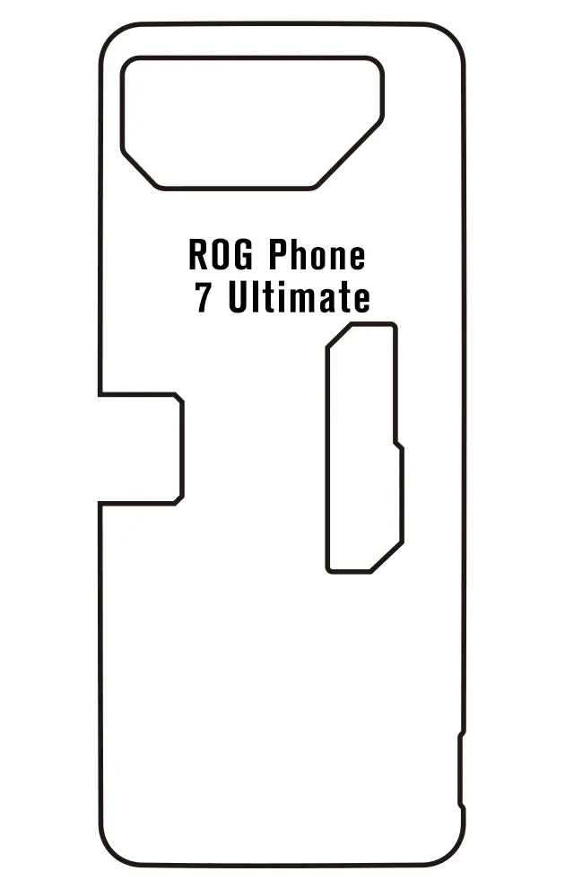 Asus ROG Phone 7 Ultimate Zadní Hydrogel ochranná fólie