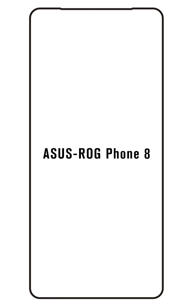 Asus ROG Phone 8 Přední Hydrogel ochranná fólie