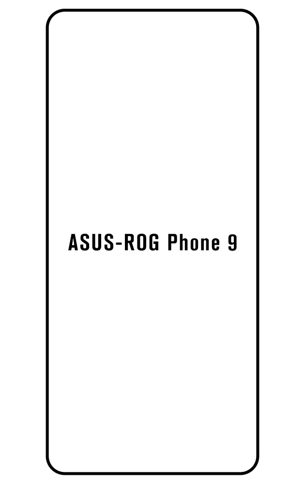 Asus ROG Phone 9 Přední Hydrogel ochranná fólie