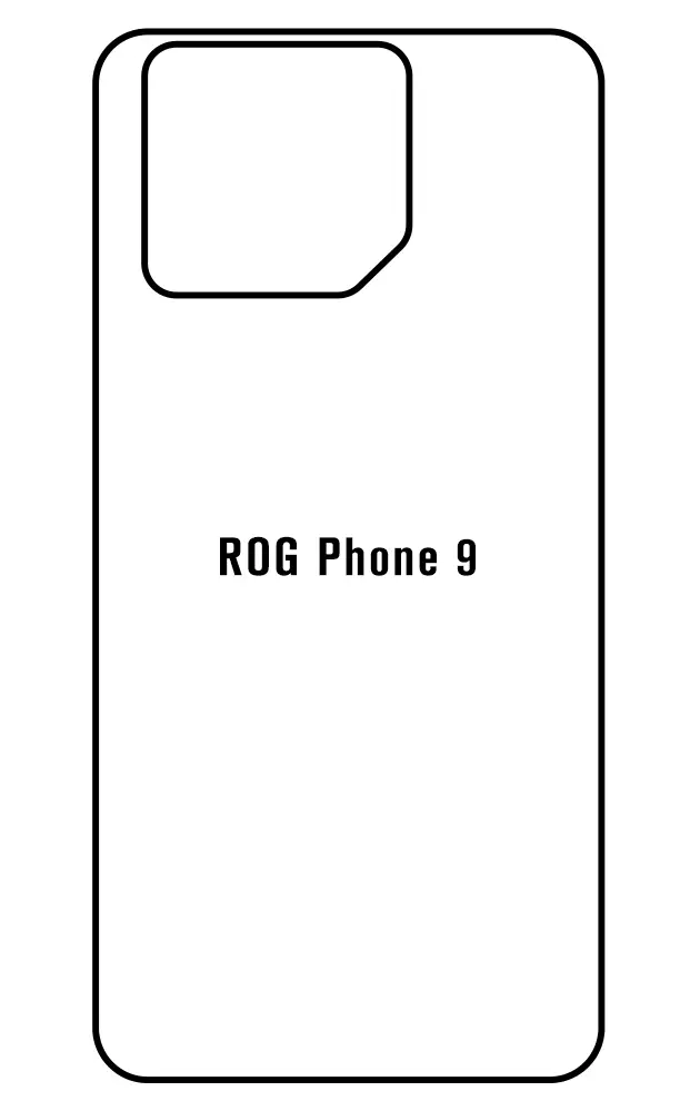 Asus ROG Phone 9 Zadní Hydrogel ochranná fólie