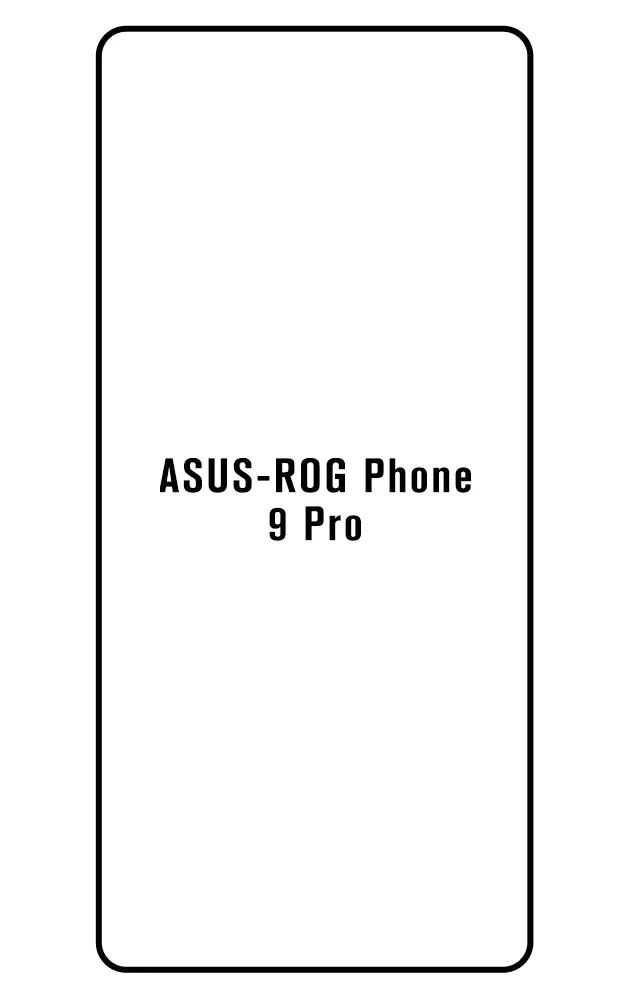 Asus ROG Phone 9 Pro Přední Hydrogel ochranná fólie