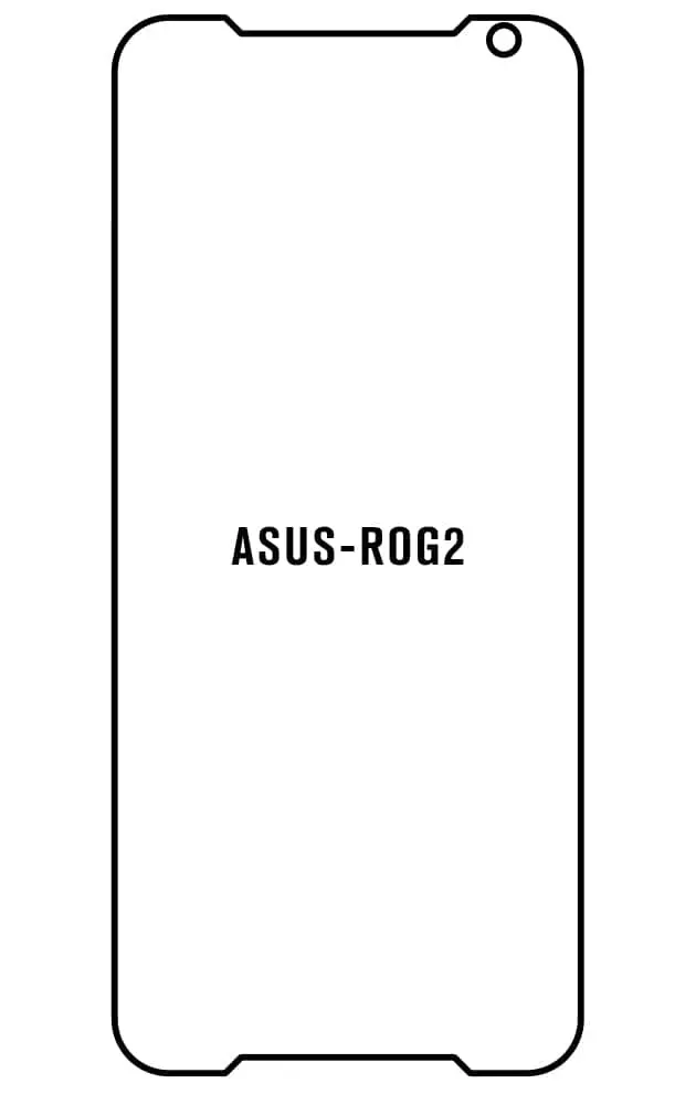 Asus ROG Phone2 ZS660KL Přední Hydrogel ochranná fólie