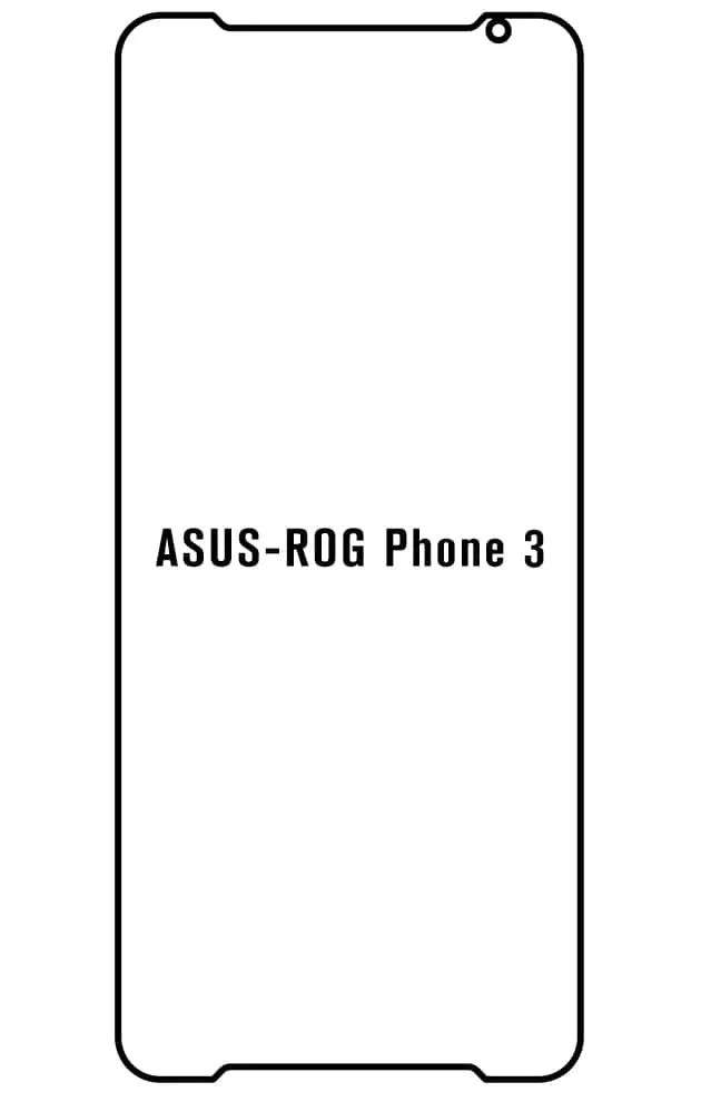Asus ROG3 Přední Hydrogel ochranná fólie