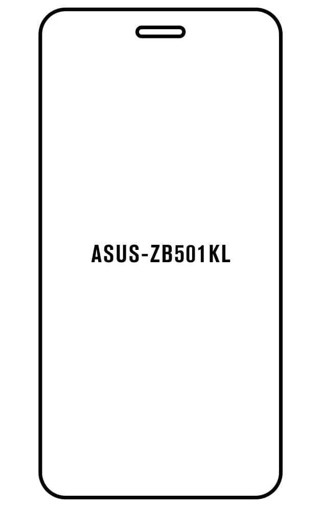 Asus ZB501KL Přední Hydrogel ochranná fólie