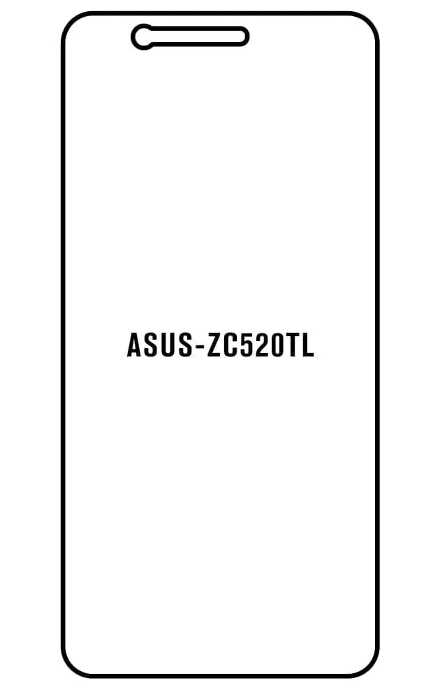 Asus ZC520TL Přední Hydrogel ochranná fólie