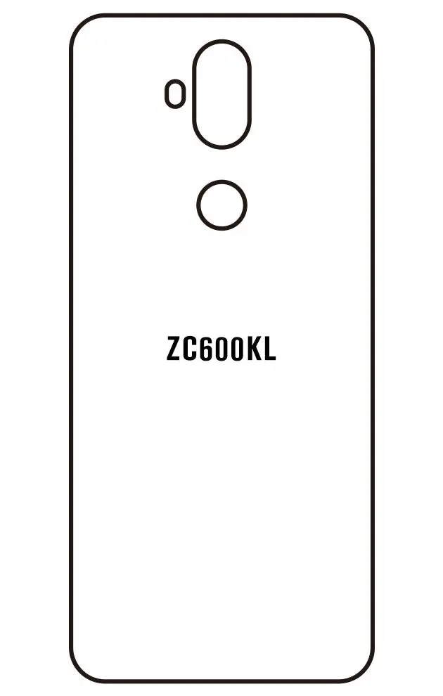 Asus ZC600KL Zadní Hydrogel ochranná fólie