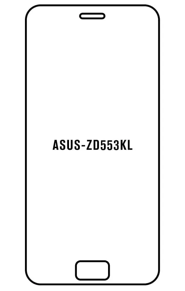 Asus ZD553KL Přední Hydrogel ochranná fólie