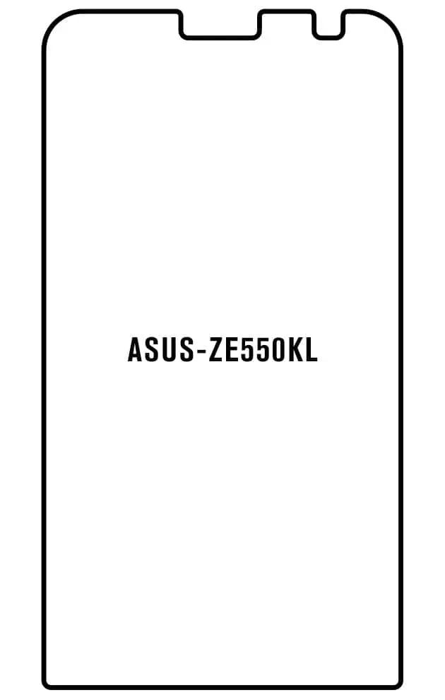 Asus ZE550KL Přední Hydrogel ochranná fólie