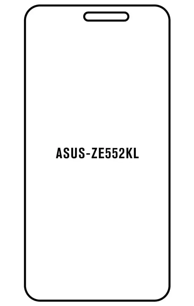 Asus ZE552KL Přední Hydrogel ochranná fólie