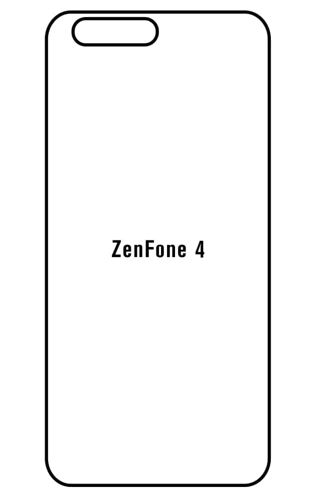 Asus ZenFone 4 ZE554KL Zadní Hydrogel ochranná fólie