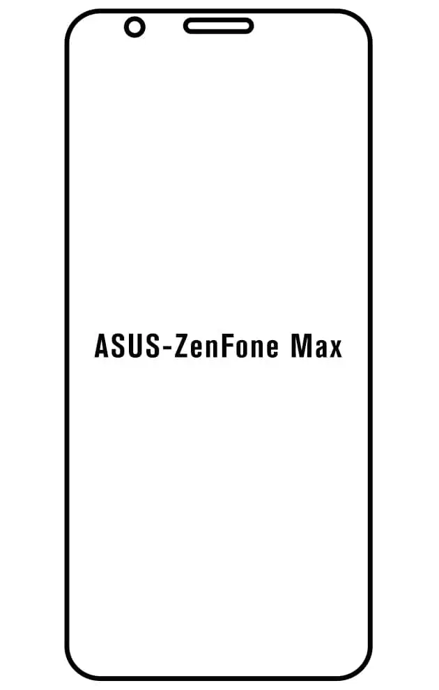Asus ZenFone Max Přední Hydrogel ochranná fólie