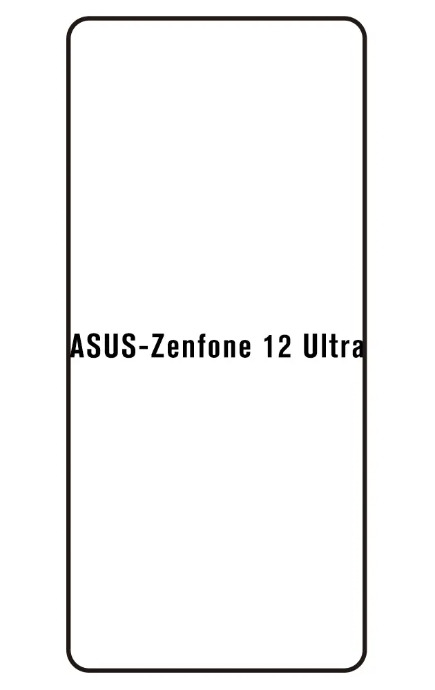Asus Zenfone 12 Ultra Přední Hydrogel ochranná fólie
