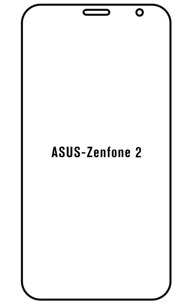 Asus Zenfone 2 Přední Hydrogel ochranná fólie