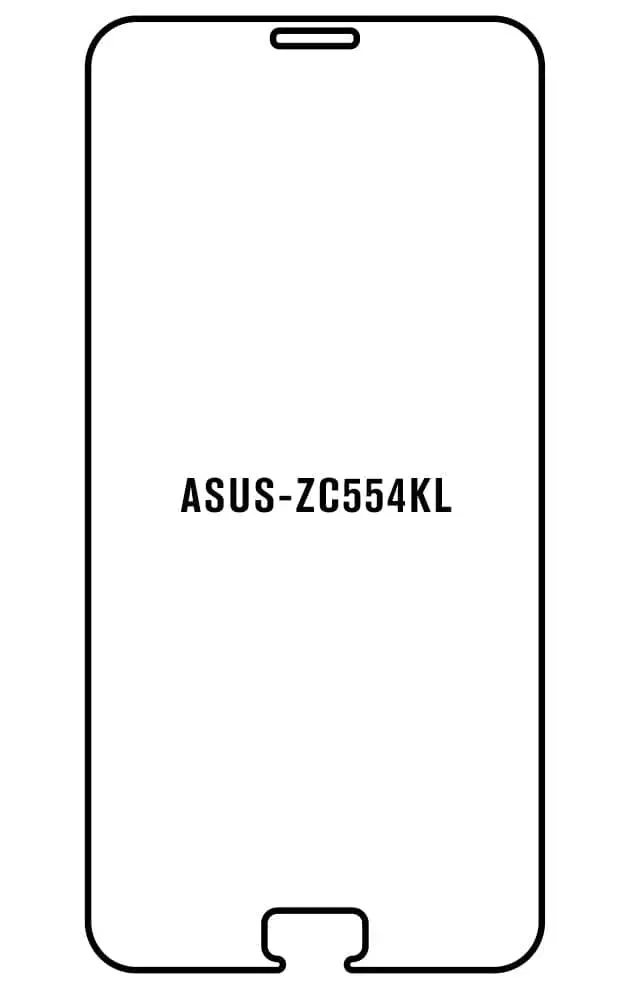 Asus Zenfone 4 MaxZC554KL Přední Hydrogel ochranná fólie