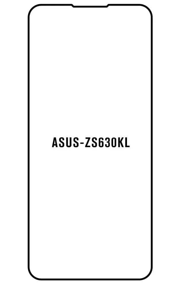 Asus Zenfone 6 ZS630KL Přední Hydrogel ochranná fólie