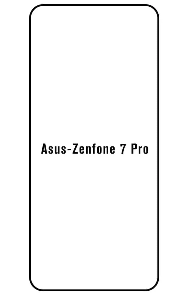 Asus Zenfone 7 Pro Přední Hydrogel ochranná fólie