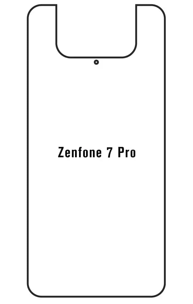 Asus Zenfone 7 Pro Zadní Hydrogel ochranná fólie