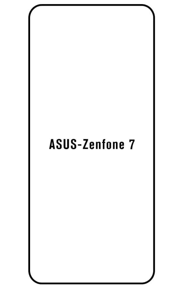Asus Zenfone 7 ZS670KS Přední Hydrogel ochranná fólie