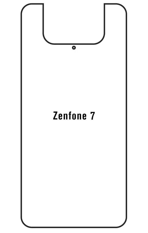 Asus Zenfone 7 ZS670KS Zadní Hydrogel ochranná fólie