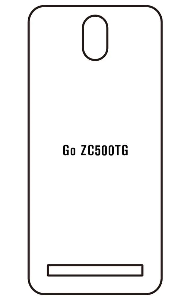 Asus Zenfone Go ZC500TG Zadní Hydrogel ochranná fólie