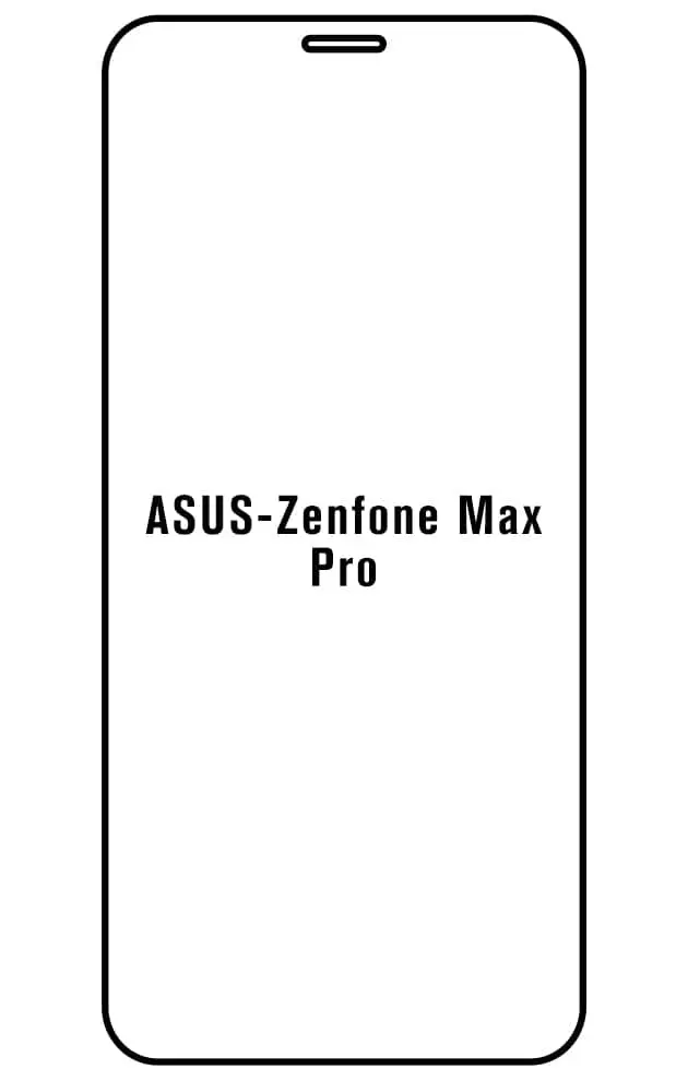Asus Zenfone Max Pro ZB601KL / ZB602K Přední Hydrogel ochranná fólie