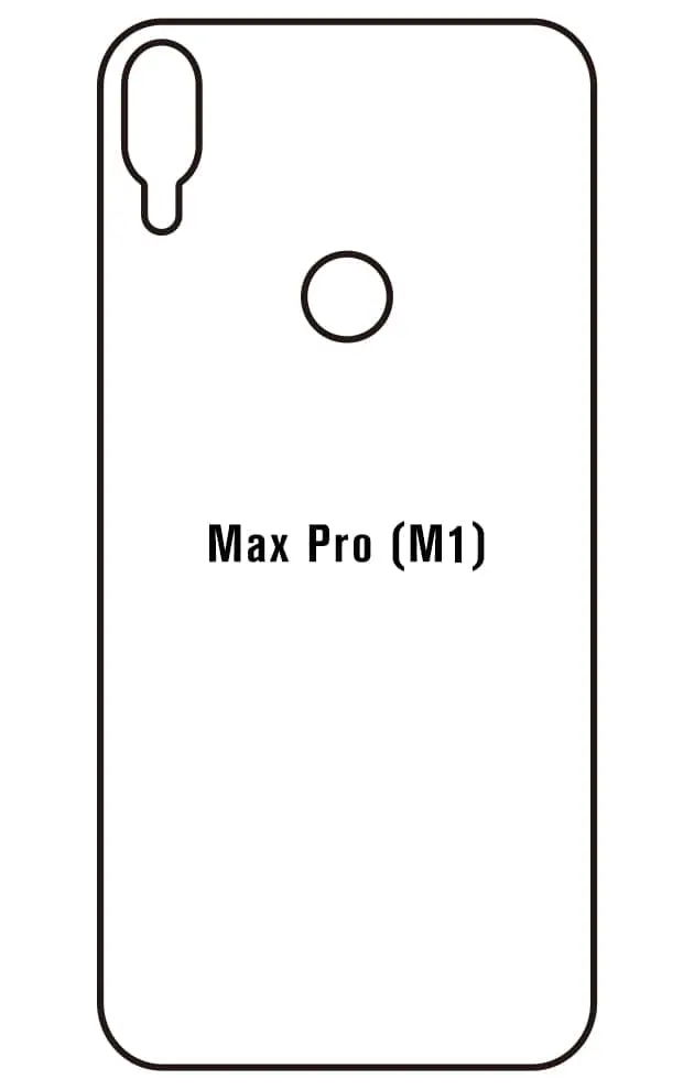 Asus Zenfone Max Pro ZB601KL / ZB602K Zadní Hydrogel ochranná fólie