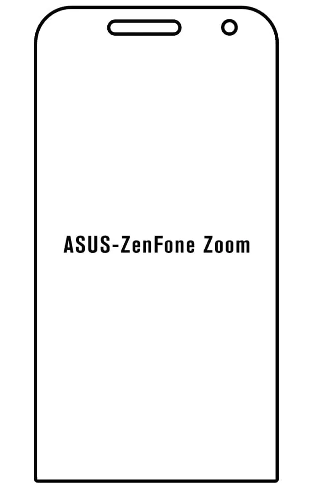 Asus Zenfone Zoom ZX551ML Přední Hydrogel ochranná fólie