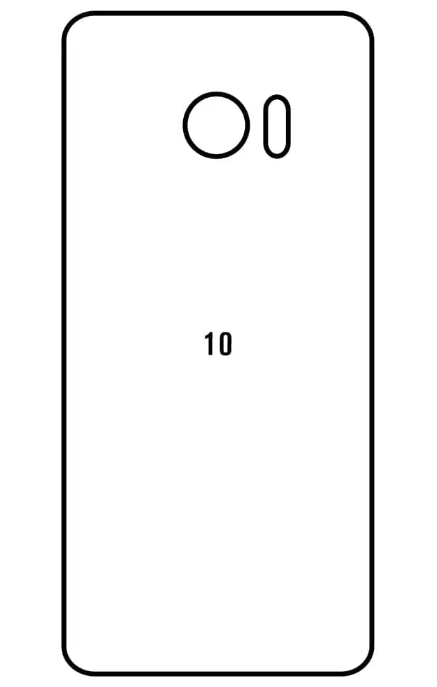 HTC 10 Zadní Hydrogel ochranná fólie