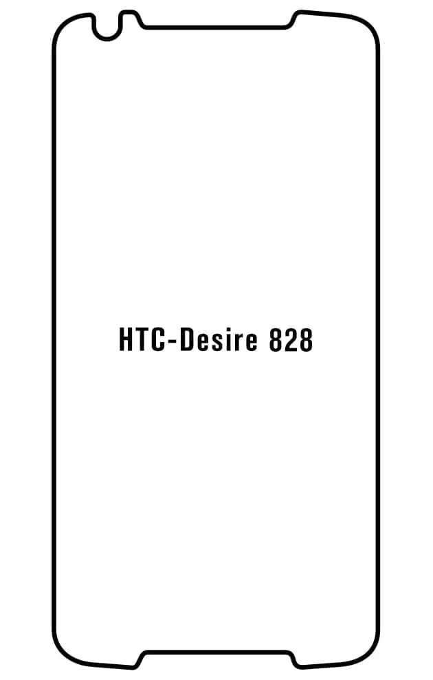 HTC 828 Přední Hydrogel ochranná fólie
