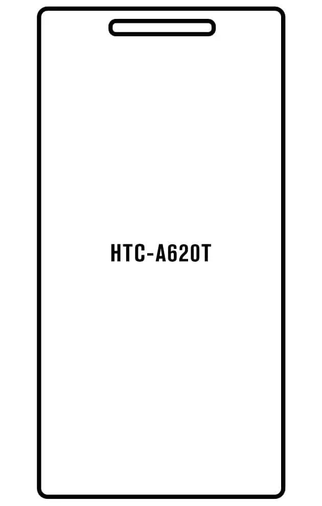 HTC 8S Přední Hydrogel ochranná fólie