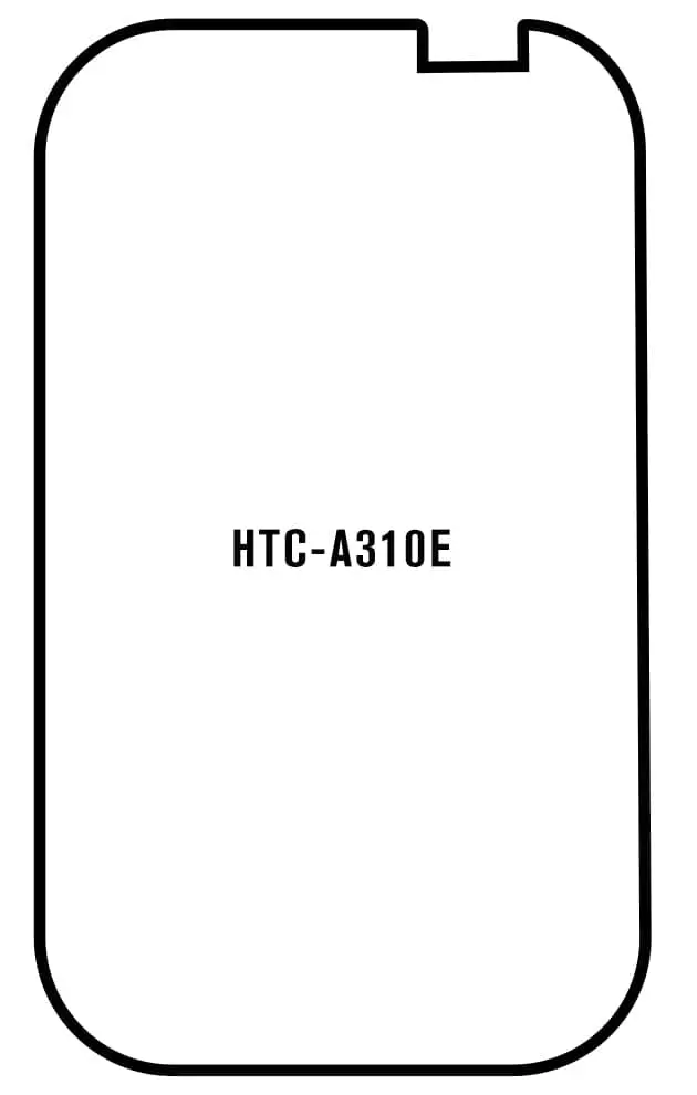 HTC A310E Přední Hydrogel ochranná fólie