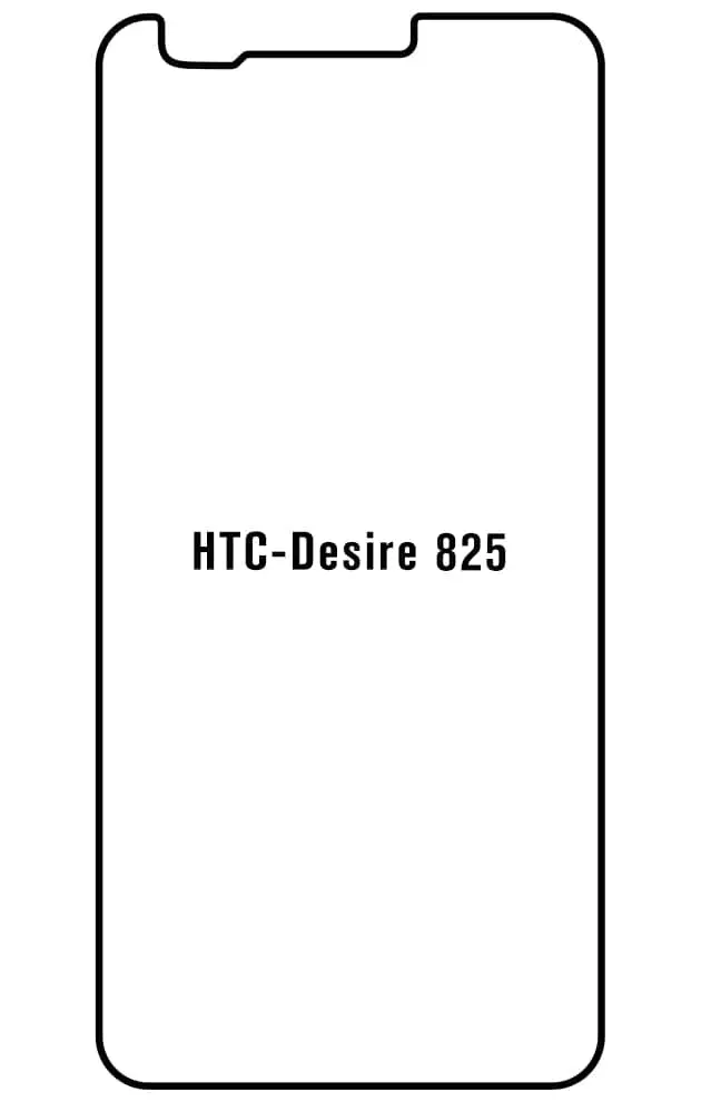 HTC D825 Přední Hydrogel ochranná fólie