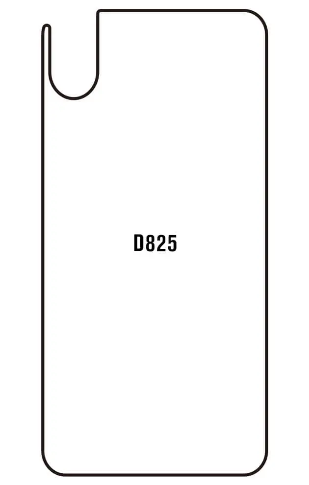 HTC D825 Zadní Hydrogel ochranná fólie