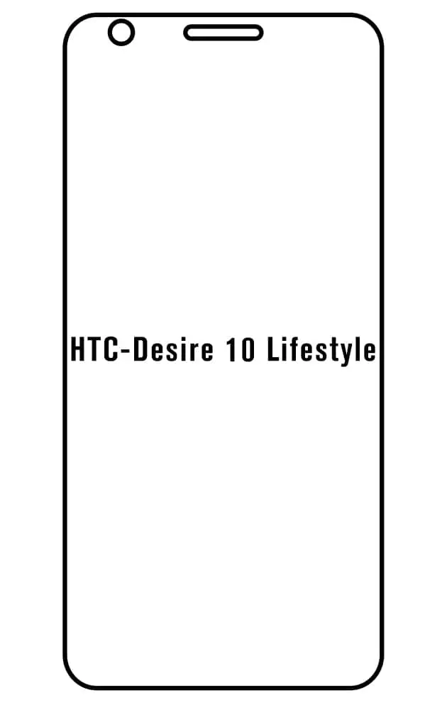HTC Desire 10 lifestyle Přední Hydrogel ochranná fólie