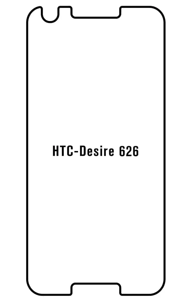 HTC Desire 626 Přední Hydrogel ochranná fólie