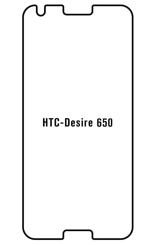 HTC Desire 650 Přední Hydrogel ochranná fólie