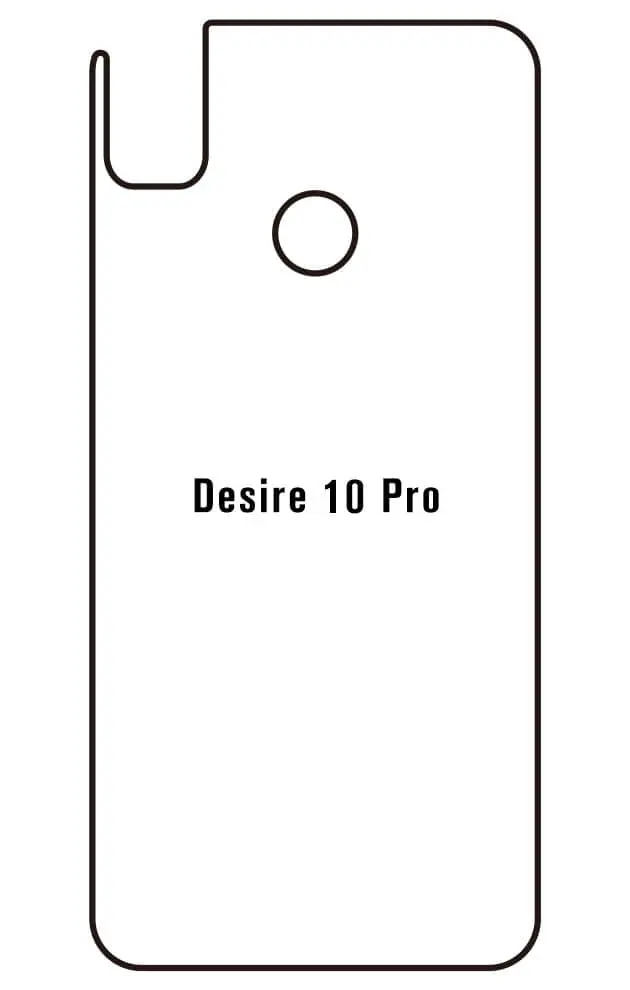 HTC Desire10 Pro Zadní Hydrogel ochranná fólie