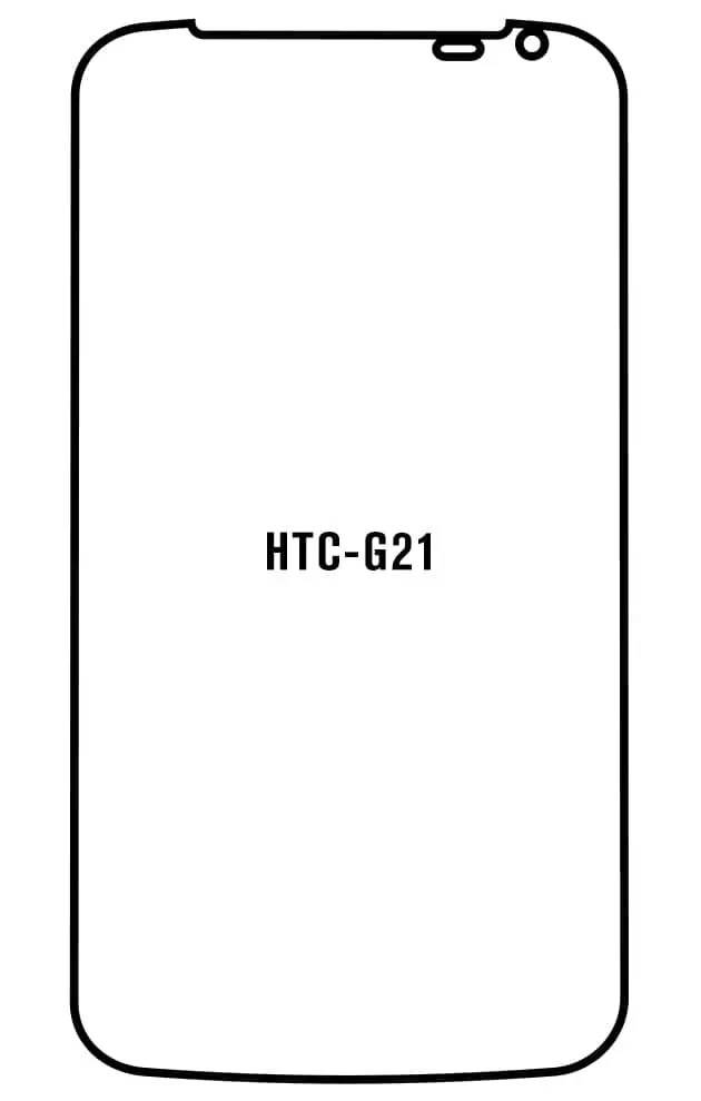 HTC G21 Přední Hydrogel ochranná fólie